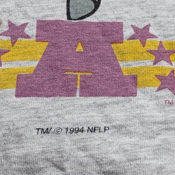 Vintage 1994 NFL San Diego Chargers size LG AFC Conference Championship T Shirt - Picture 8 of 9